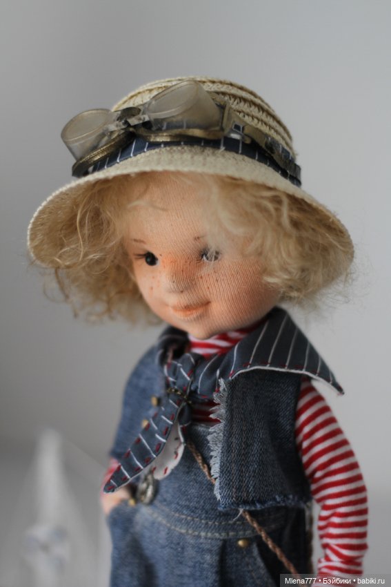 Море зовет — Авторские текстильные куклы: Вальдорфские (фото 10)