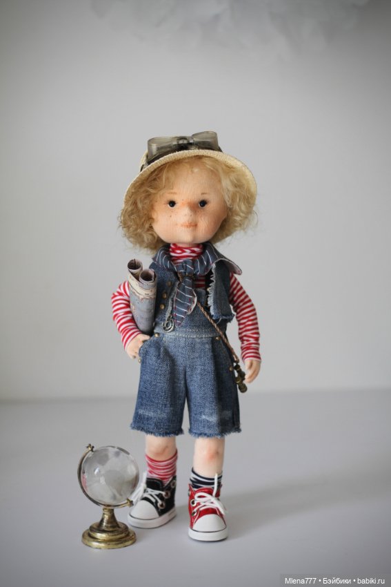 Море зовет — Авторские текстильные куклы: Вальдорфские