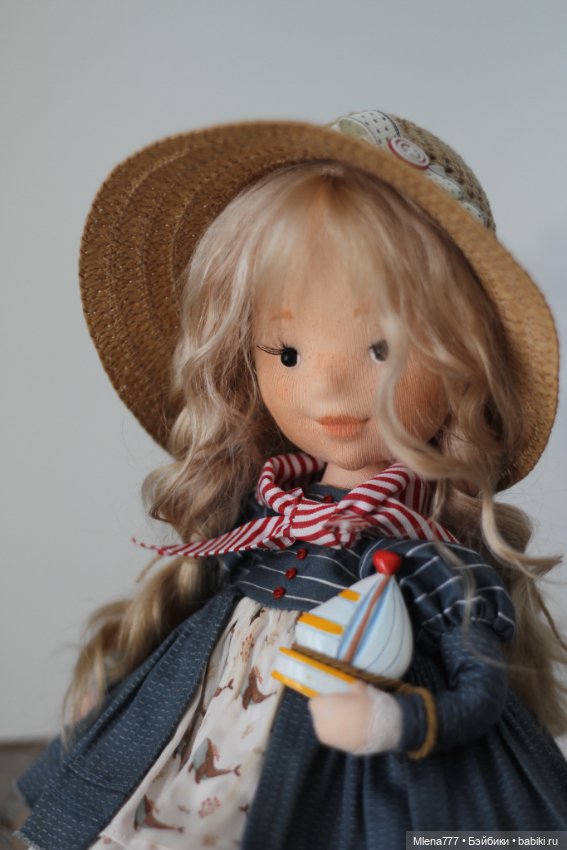 Море зовет — Авторские текстильные куклы: Вальдорфские