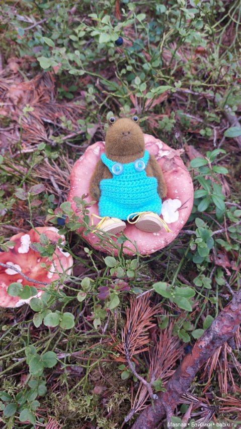 Жорджик в лесу — Домашние фото авторских игрушек: Тедди