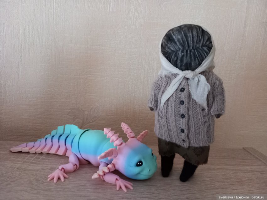 Бабушка Варварушка — Авторские текстильные куклы: Вальдорфские (фото 4)