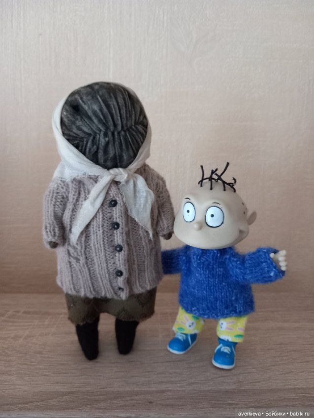 Бабушка Варварушка — Авторские текстильные куклы: Вальдорфские (фото 6)