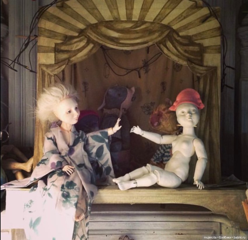 Первые шарнирки. Финиш:) — Авторские шарнирные куклы своими руками: лепка (фото 3)