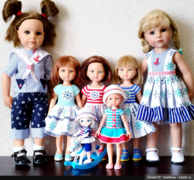 Покорители морей — Одежда и обувь для кукол своими руками: фото