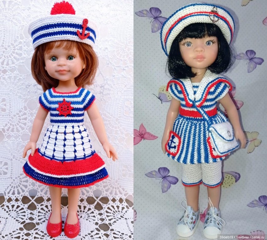 Покорители морей — Одежда и обувь для кукол своими руками: фото (фото 9)