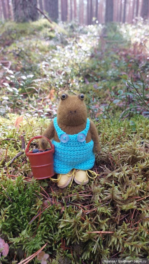 Жорджик в лесу — Домашние фото авторских игрушек: Тедди (фото 6)