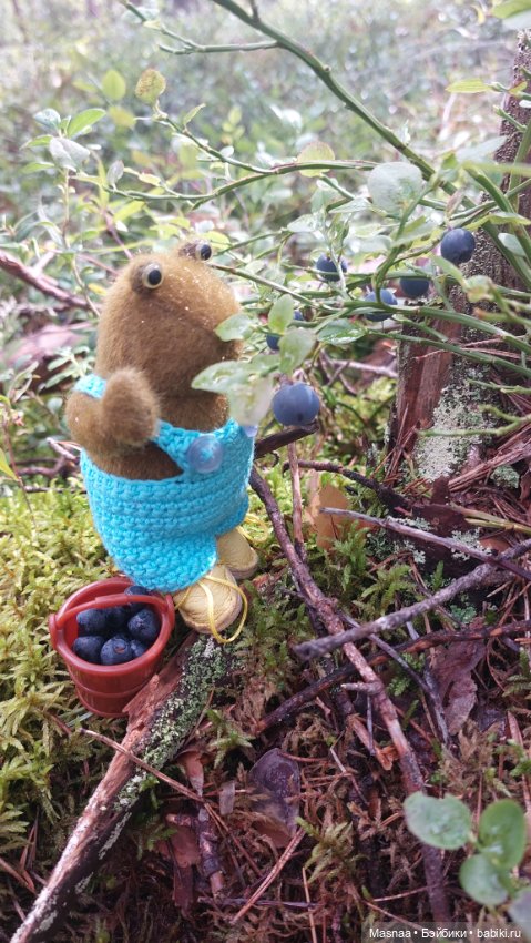 Жорджик в лесу — Домашние фото авторских игрушек: Тедди (фото 4)