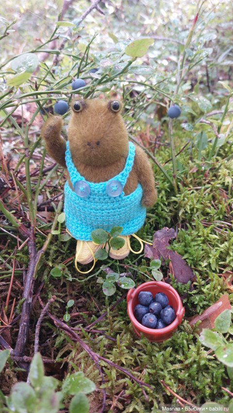 Жорджик в лесу — Домашние фото авторских игрушек: Тедди (фото 5)