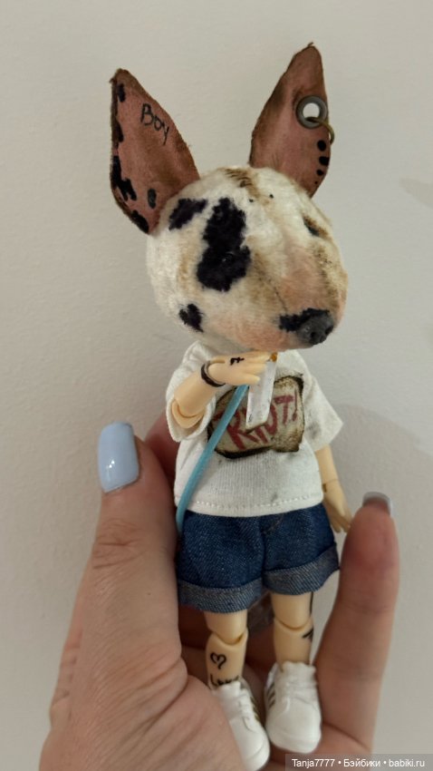 Crazy dog — Авторские мишки Тедди и друзья: фото (фото 3)