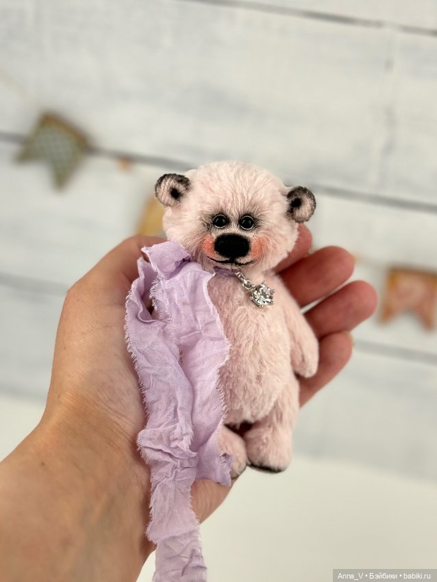 Тедди мишка Фэб — Авторские мишки Тедди и друзья: фото (фото 2)