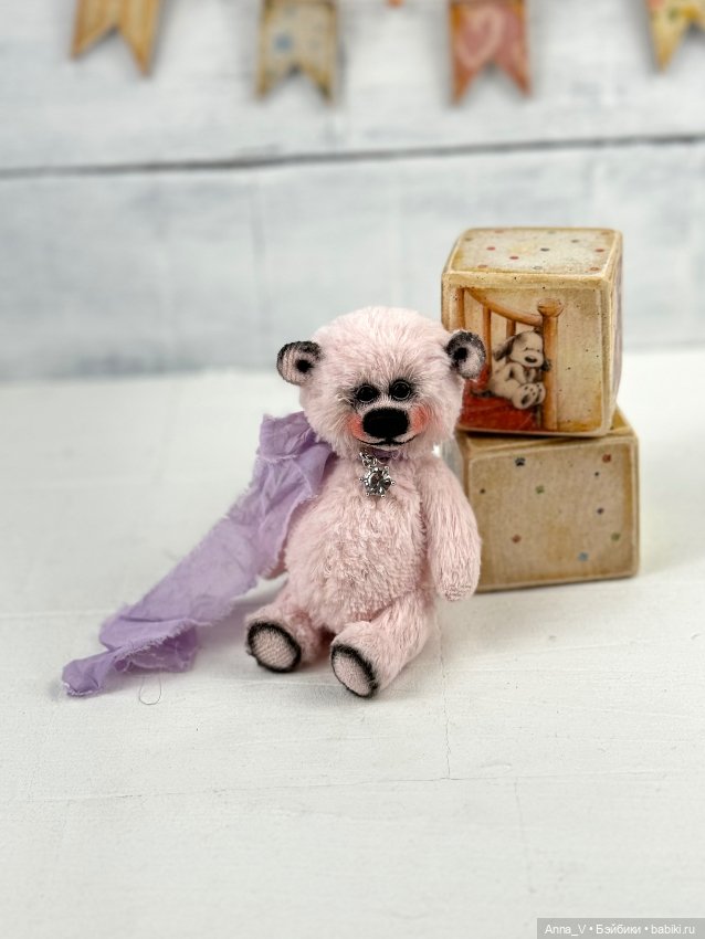 Тедди мишка Фэб — Авторские мишки Тедди и друзья: фото (фото 5)