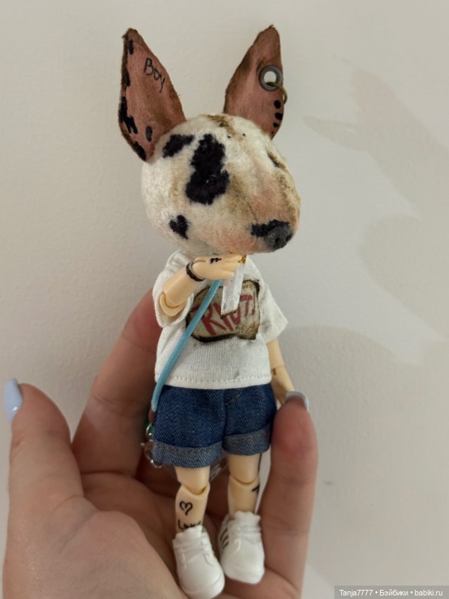 Crazy dog — Авторские мишки Тедди и друзья: фото (фото 4)