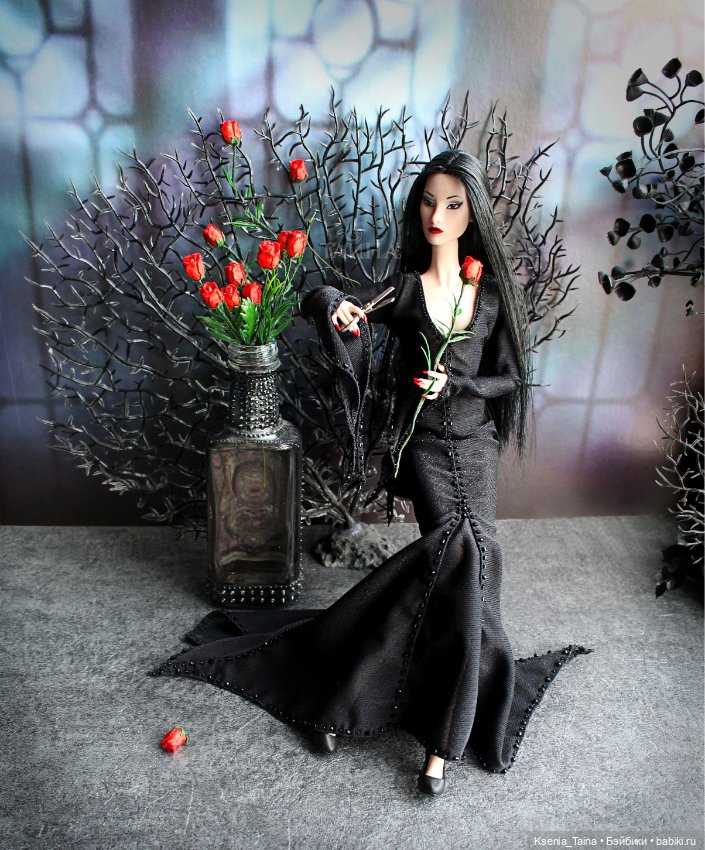 Мортиша Аддамс, стилизация (фото 10)