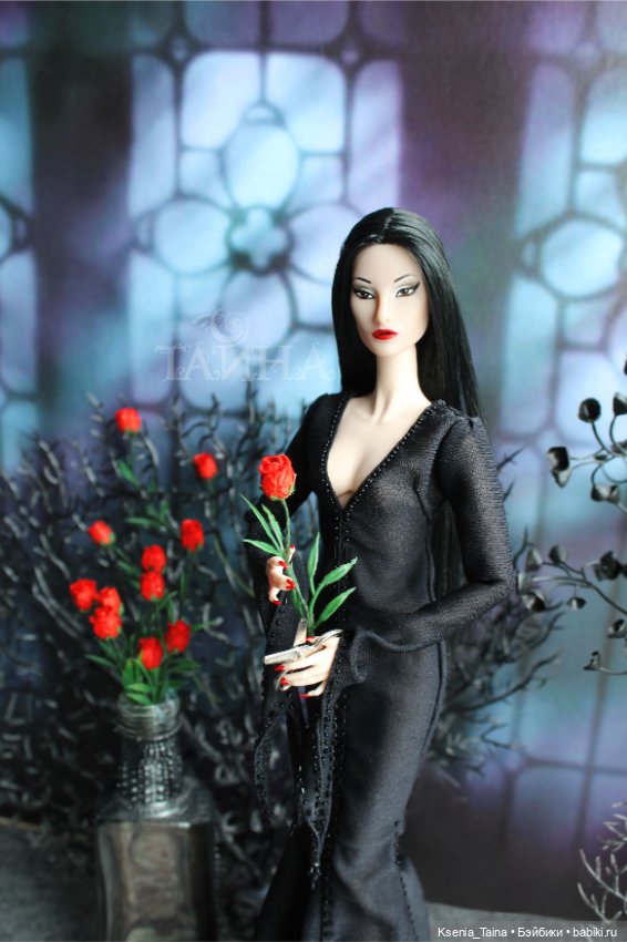 Мортиша Аддамс, стилизация (фото 6)