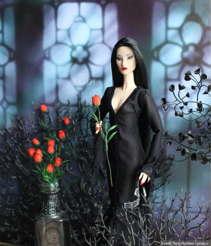 Мортиша Аддамс, стилизация (фото 9)