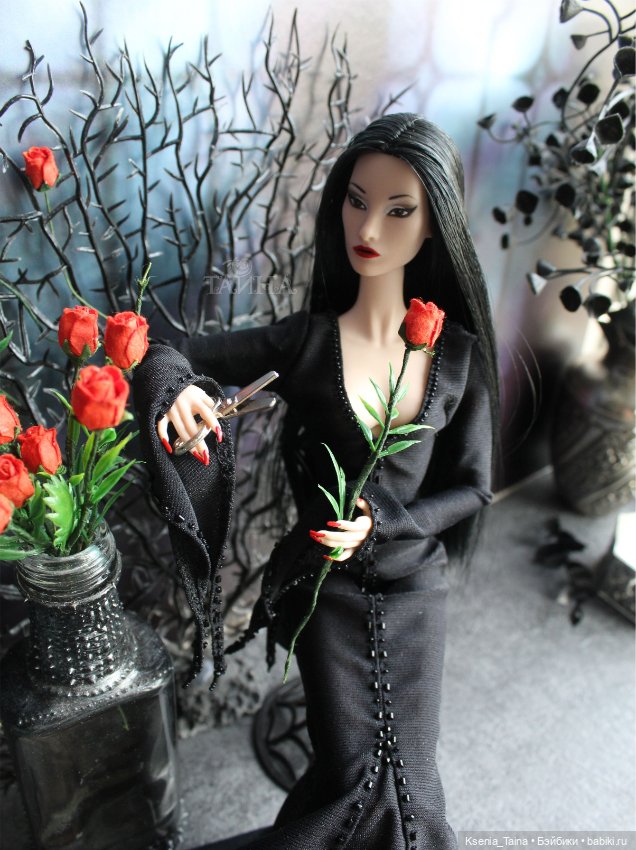 Мортиша Аддамс, стилизация (фото 8)