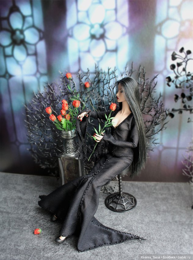 Мортиша Аддамс, стилизация (фото 7)