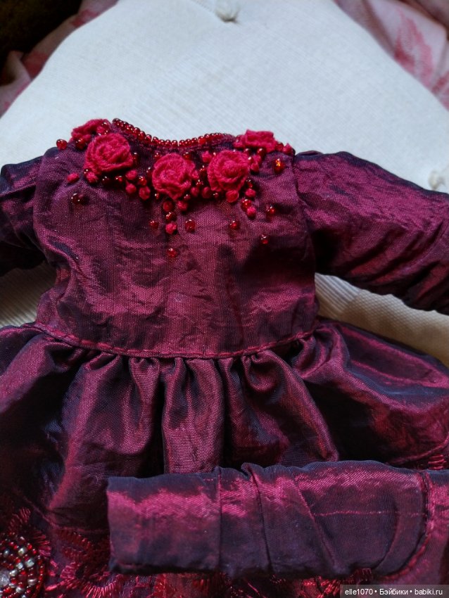 Вишневый гламур — Одежда и обувь для кукол своими руками: фото (фото 4)