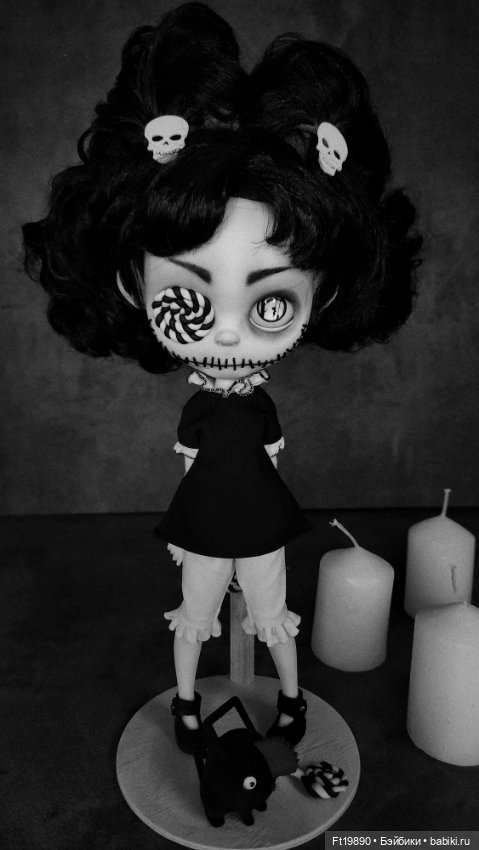 Жутко-красивая девочка — Куклы Blythe (Блайз) ООАК: кастом