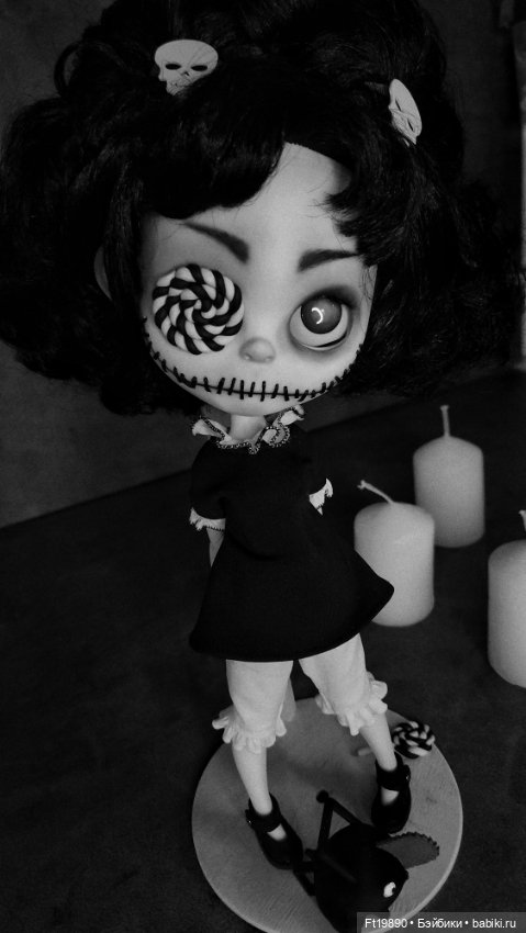 Жутко-красивая девочка — Куклы Blythe (Блайз) ООАК: кастом (фото 2)