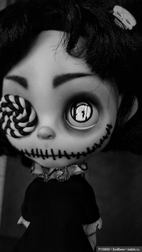 Жутко-красивая девочка — Куклы Blythe (Блайз) ООАК: кастом (фото 5)