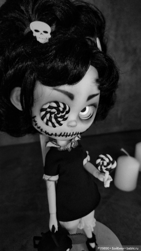 Жутко-красивая девочка — Куклы Blythe (Блайз) ООАК: кастом (фото 3)