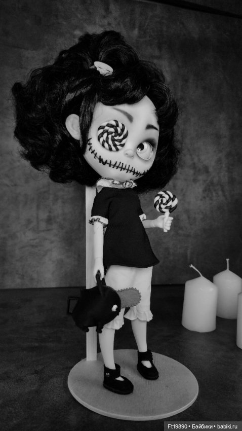 Жутко-красивая девочка — Куклы Blythe (Блайз) ООАК: кастом (фото 4)