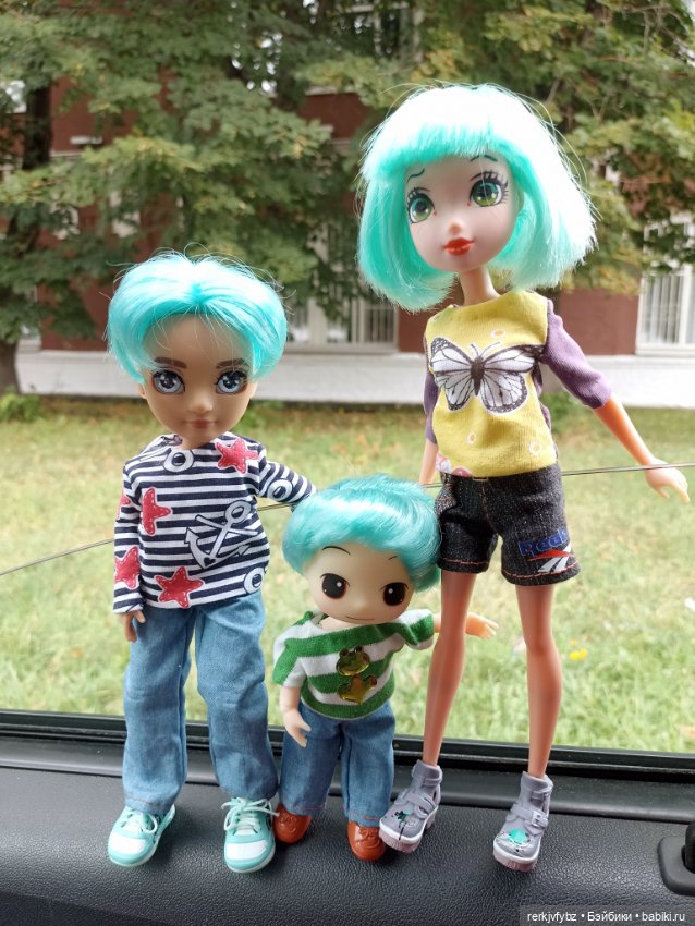 Тройняшки мы — Игровые куклы разных производителей (Разное): редкие бренды