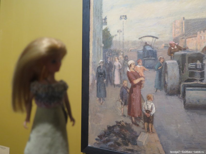 Барби Rock Flower выставка и старая Москва (фото 7)