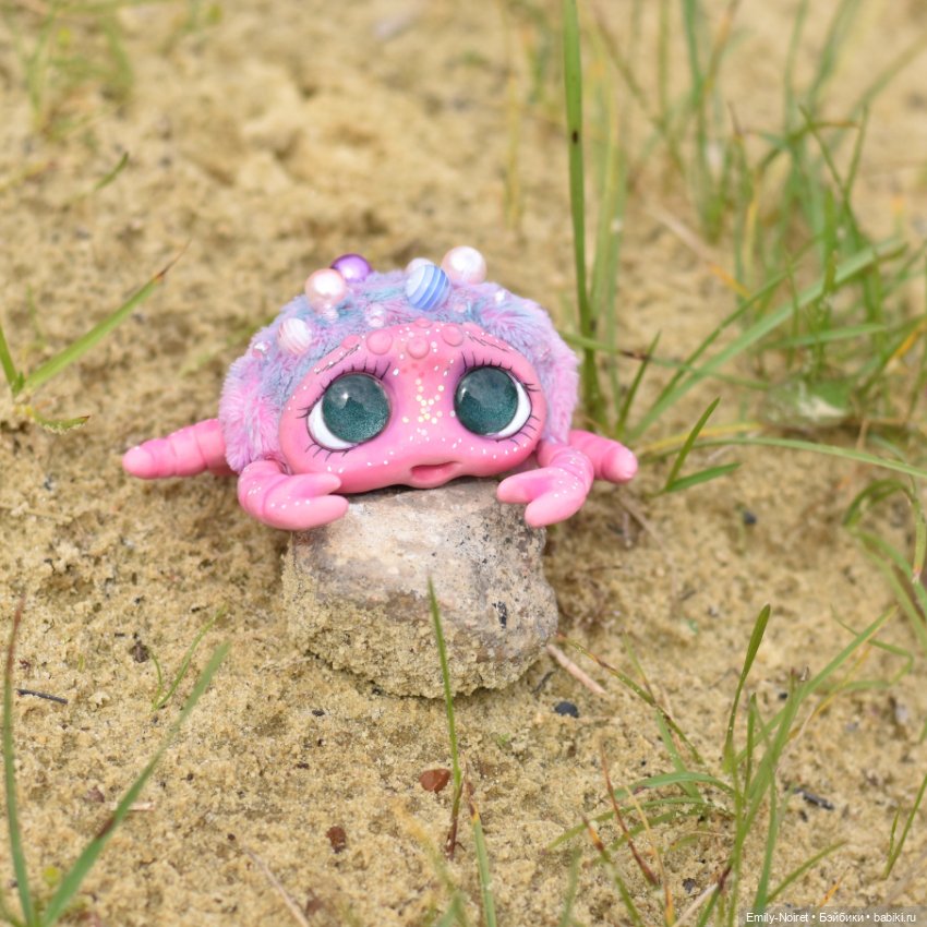 Зефирный краб — Домашние фото авторских игрушек: Тедди (фото 5)