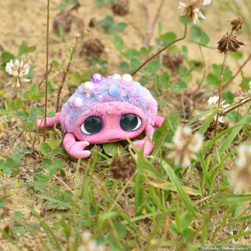 Зефирный краб — Домашние фото авторских игрушек: Тедди