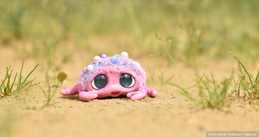 Зефирный краб — Домашние фото авторских игрушек: Тедди (фото 6)