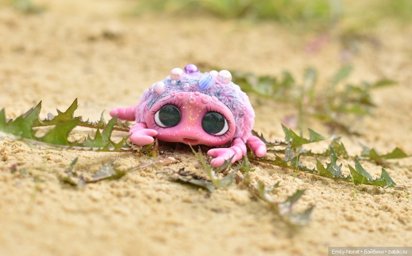 Зефирный краб — Домашние фото авторских игрушек: Тедди (фото 2)