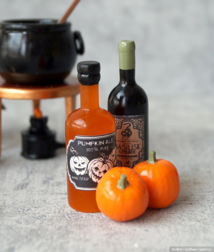 Ведьминские радости — Кукольная миниатюра своими руками: еда