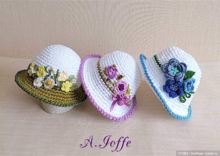 Здравствуйте! Шляпки для кукол Паола Рейна