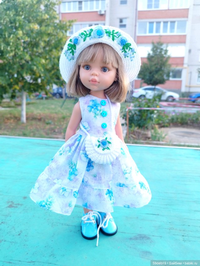 И снова два наряда: для внучки и куклы (фото 6)