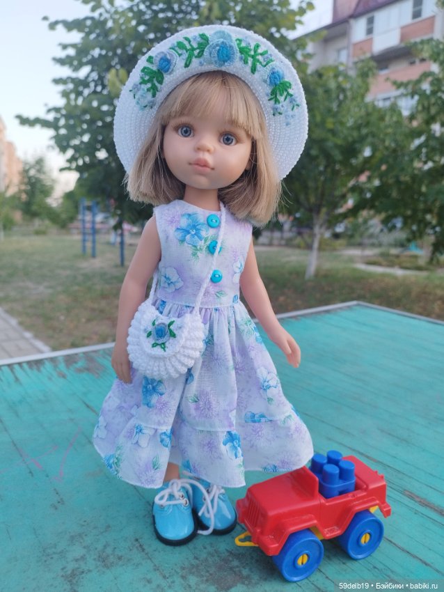 И снова два наряда: для внучки и куклы (фото 2)