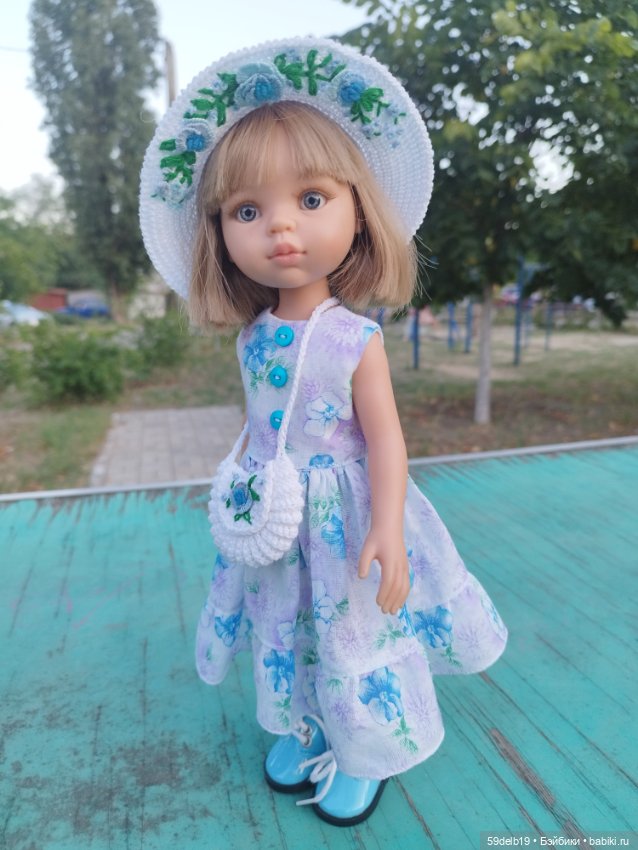 И снова два наряда: для внучки и куклы (фото 4)