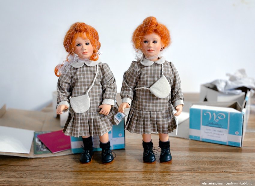 Двойняшки Lilly (Лили), фабрика WPM, автор Gabriele Muller (Габриеле Мюллер) (фото 5)