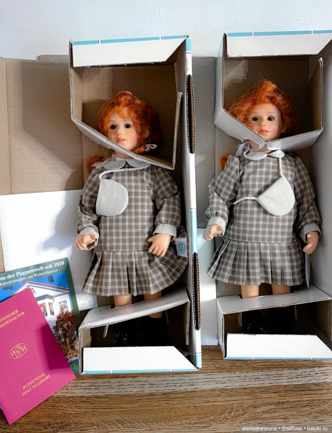 Двойняшки Lilly (Лили), фабрика WPM, автор Gabriele Muller (Габриеле Мюллер)