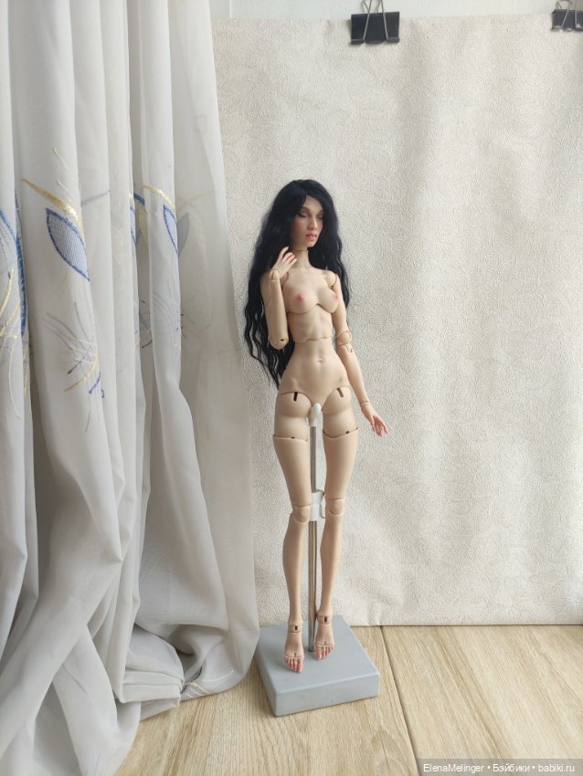 Хельга, Селена и Регина — Авторские шарнирные куклы своими руками: лепка (фото 8)