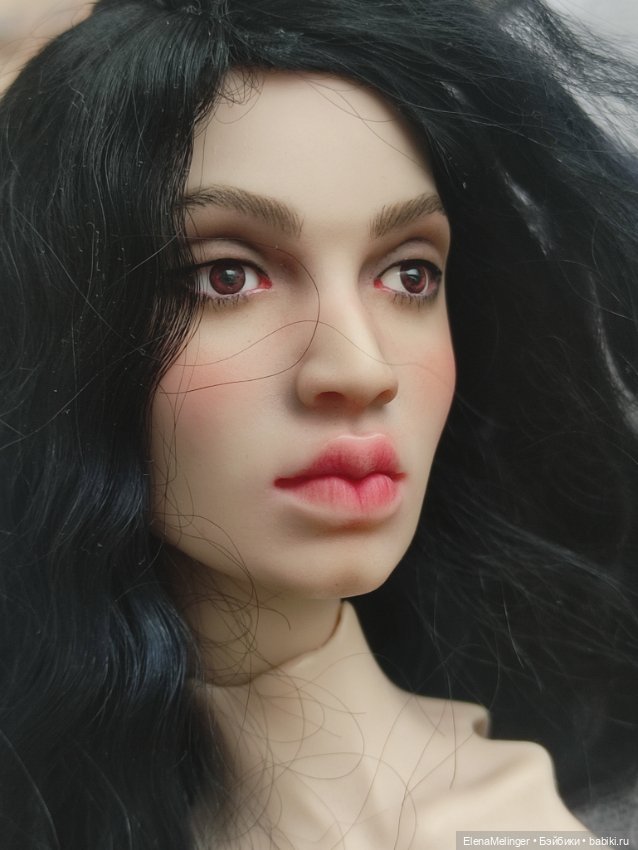 Хельга, Селена и Регина — Авторские шарнирные куклы своими руками: лепка (фото 9)