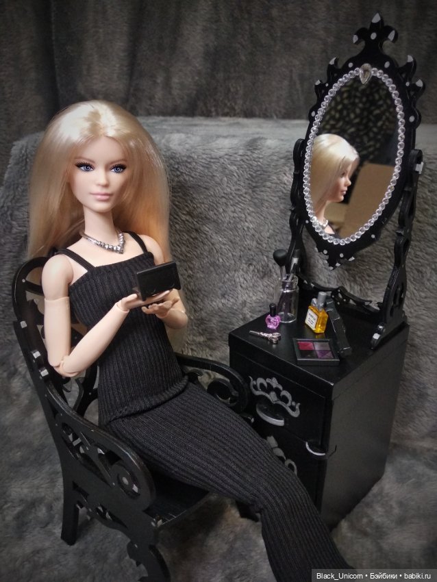 Будуарные мебеля — Мебель для кукол и домиков: фото (фото 8)