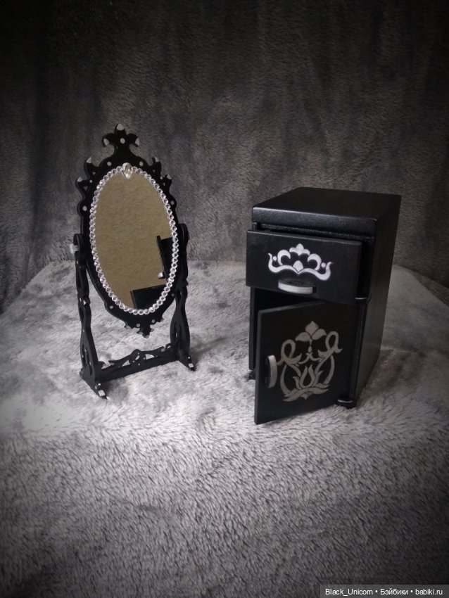 Будуарные мебеля — Мебель для кукол и домиков: фото (фото 4)