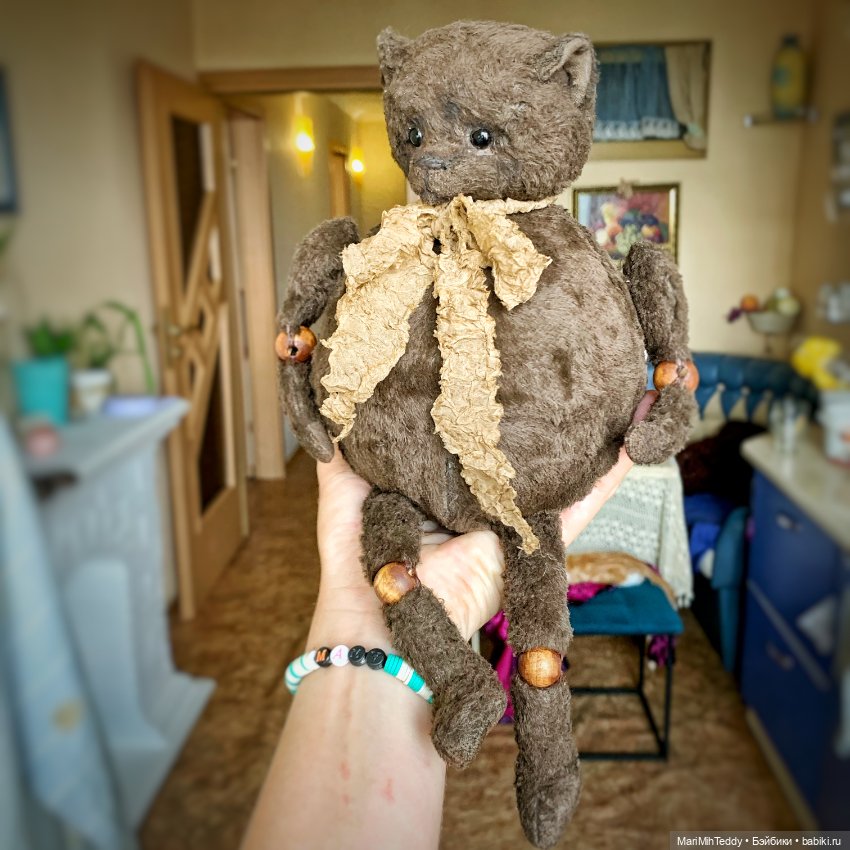 Тедди-неваляшка — Авторские мишки Тедди и друзья: фото (фото 2)