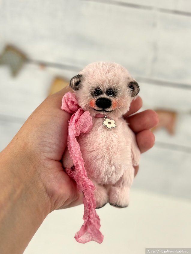 Тедди мишка Мия — Авторские мишки Тедди и друзья: фото (фото 2)