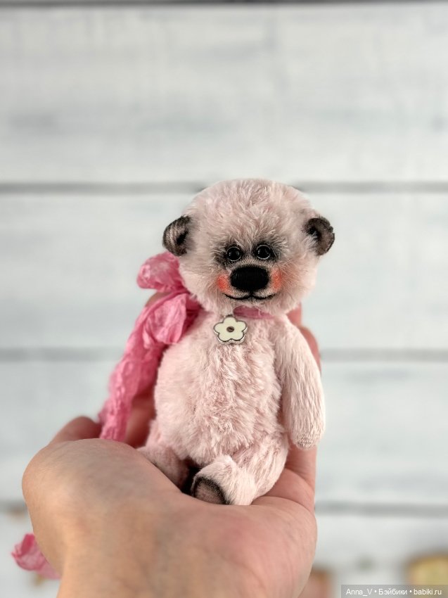 Тедди мишка Мия — Авторские мишки Тедди и друзья: фото (фото 4)