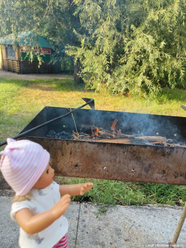 Загородная поездка. Продолжение. (Куклы Габриэль Мюллер Gabriele Muller