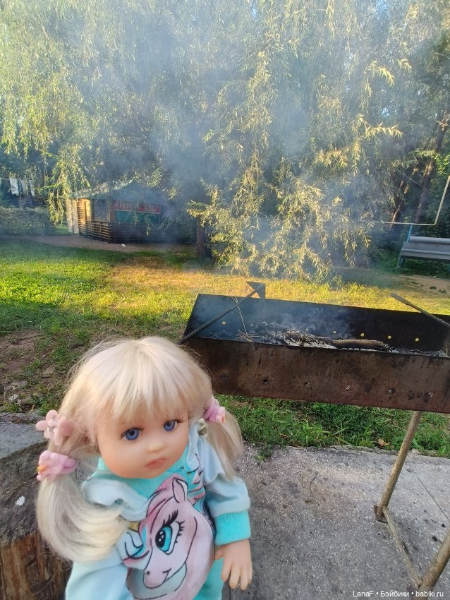 Загородная поездка. Продолжение. (Куклы Габриэль Мюллер Gabriele Muller