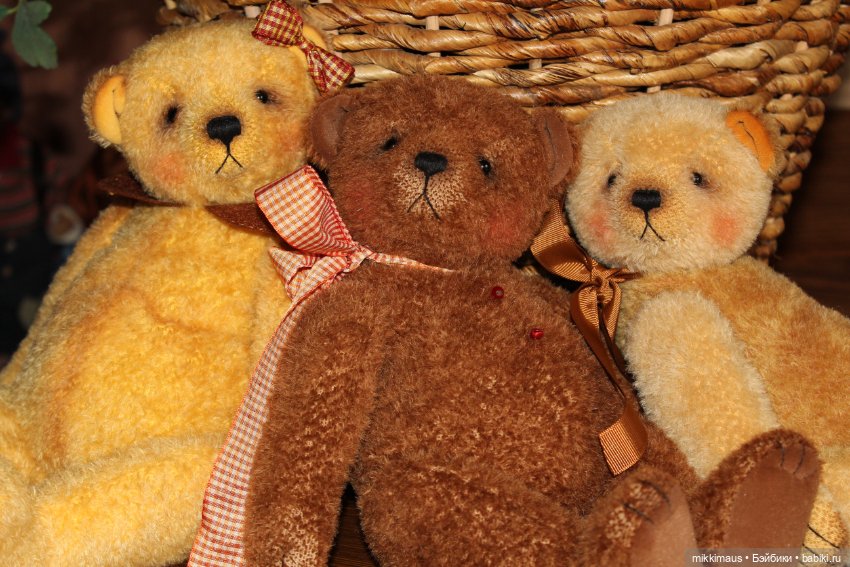 Мишки Тедди - Печеньки — Авторские мишки Тедди и друзья: фото